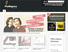 Tablet Screenshot of pixellegancy.com